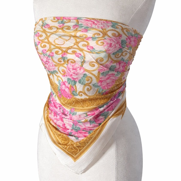 CHRISTIAN DIOR Silk Scarf - Picture 2 of 7